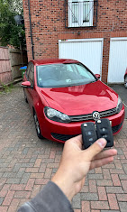 VW Golf — Spare flip key cut and programmed by Auto Mobile Key Masters